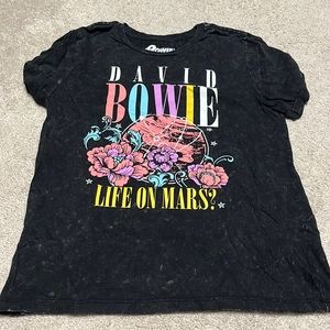 David Bowie graphic tee from target
